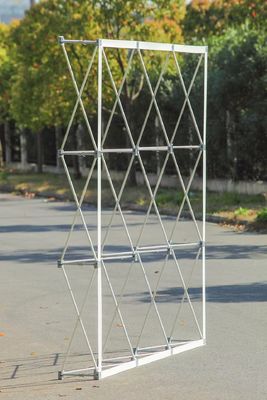 Tension Fabric Pop Up Display Backdrop Stand 3x4 For Wall Advertising Exhibition