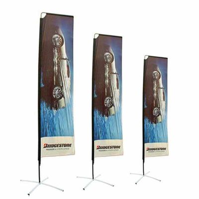 Different height feather teardrop/rectangular beach flag with Inject Water Basement Holder, Aluminum Pole, Cross Base spike Telescopic flying banners 