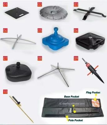 Flying Custom Feather Promotional Flag Pipe For Advertising Teardrop Banner Swooper Flag