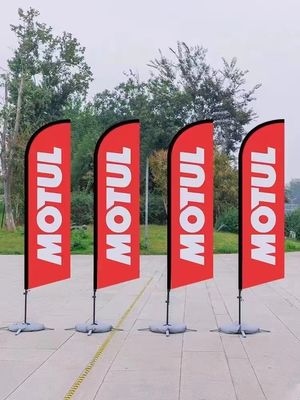 Different height feather teardrop/rectangular beach flag with Inject Water Basement Holder, Aluminum Pole, Cross Base spike Telescopic flying banners 