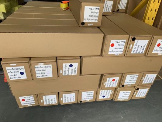 Glossy / Matte Carton Packed Vinyl Adhesive Window Film PVC Sticker Color Cutting Vinyl