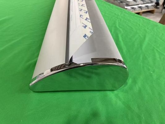 Wide board Retractable Roller Advertising Aluminum Banner Stand Roll up Display  85x200cm