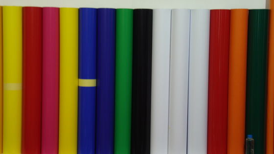 Glossy / Matte Carton Packed Vinyl Adhesive Window Film PVC Sticker Color Cutting Vinyl