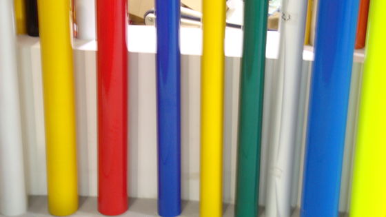 Glossy / Matte Carton Packed Vinyl Adhesive Window Film PVC Sticker Color Cutting Vinyl