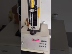 Prueba de adherencia con pegatina de PVC impresa en blanco de 140 g