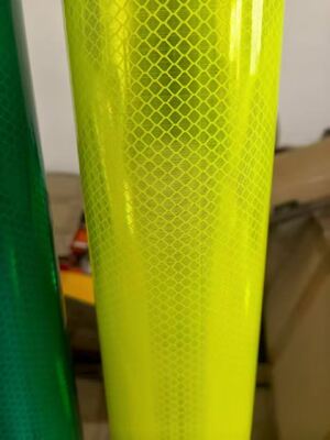 Durability 7 years fexible Acrylic High Intensity Prismatic Grade reflective film sheeting