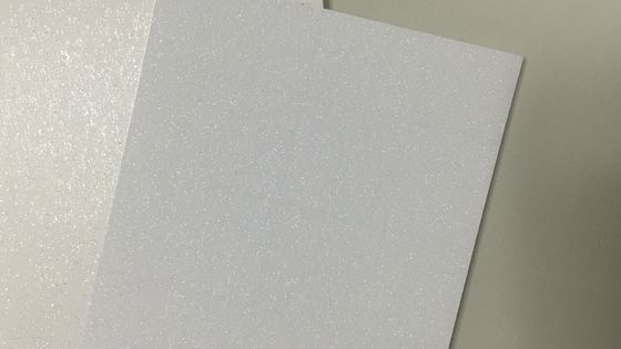 UV Resistant Self Adhesive Frosted glitter window  Sticker PVC Film 100mic Thickness 30% Transmittance