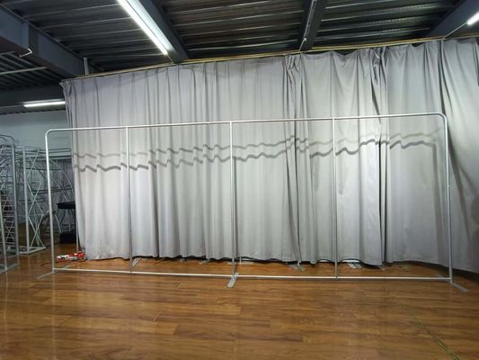 8FT 10FT 20FT Exposición Feria Rollo Pull up Pop up Display Stand de pared Estiramiento Tensión Tela Telón de fondo Display Banner Stands