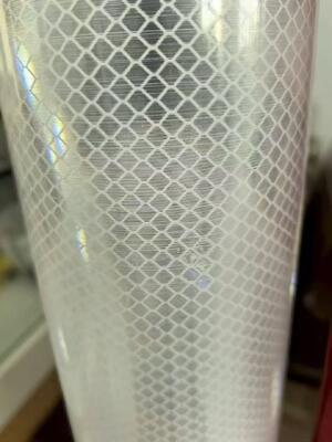 Durability 7 years fexible Acrylic High Intensity Prismatic Grade reflective film sheeting